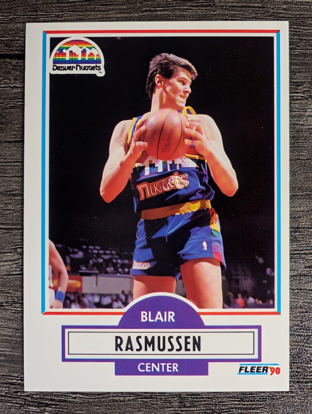 1990-91 Fleer #52 Blair Rasmussen