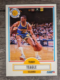 1990-91 Fleer #68 Terry Teagle