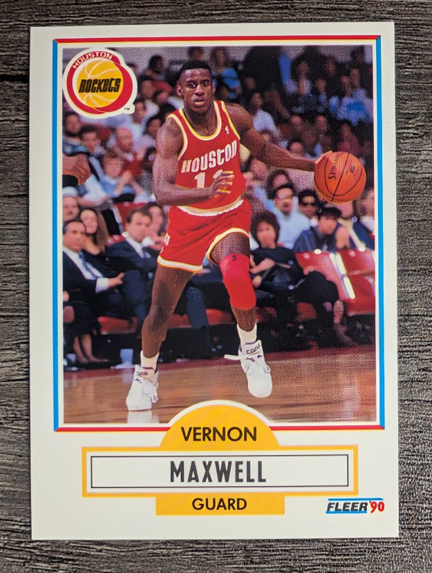 1990-91 Fleer #72 Vernon Maxwell