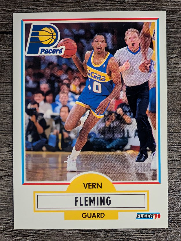 1990-91 Fleer #76 Vern Fleming