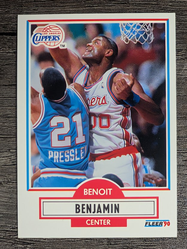 1990-91 Fleer #84 Benoit Benjamin