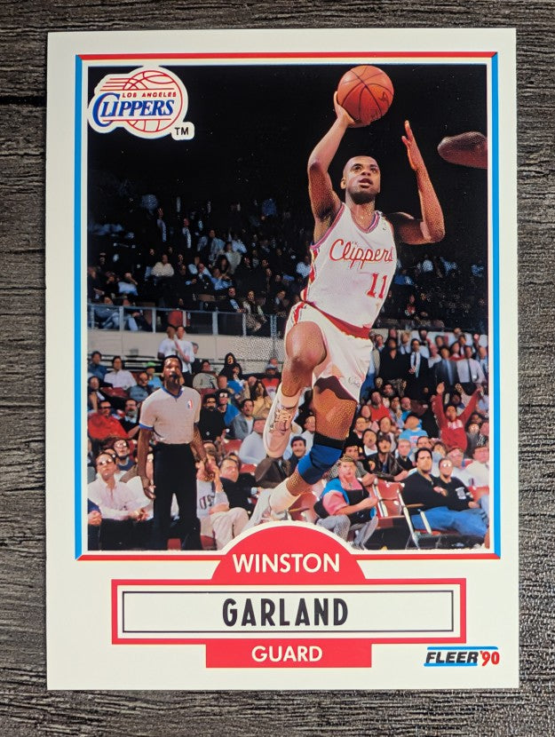 1990-91 Fleer #85 Winston Garland