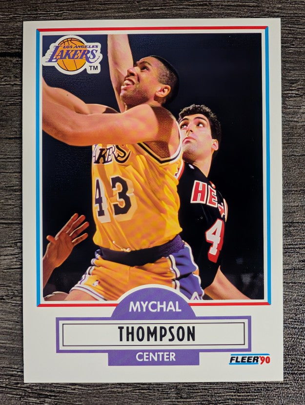 1990-91 Fleer #95 Mychal Thompson