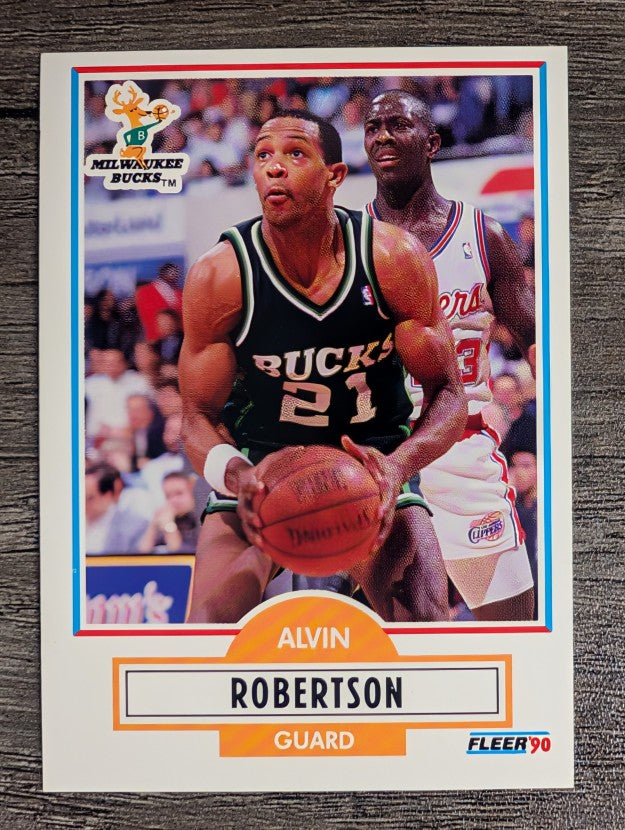 1990-91 Fleer #109 Alvin Robertson