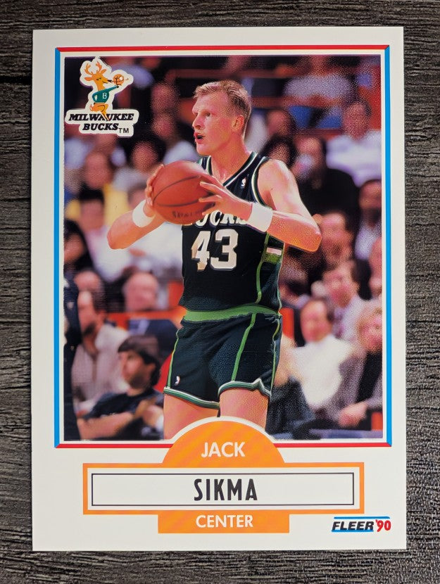 1990-91 Fleer #110 Jack Sikma