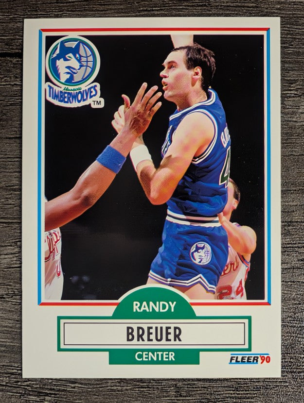 1990-91 Fleer #111 Randy Breuer