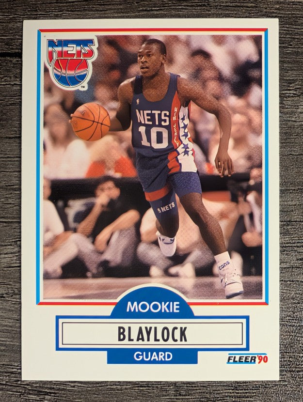 1990-91 Fleer #117 Mookie Blaylock RC