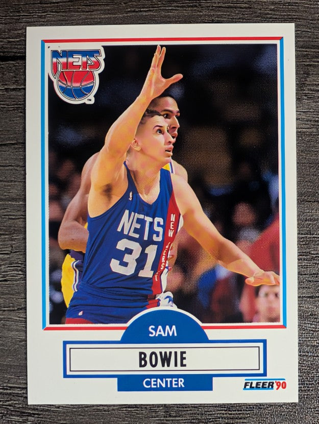 1990-91 Fleer #118 Sam Bowie
