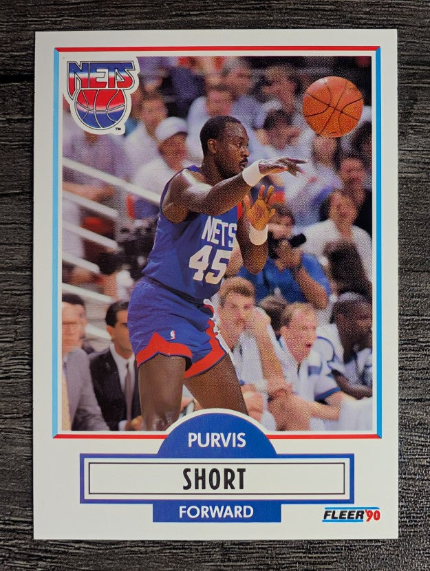1990-91 Fleer #123 Purvis Short
