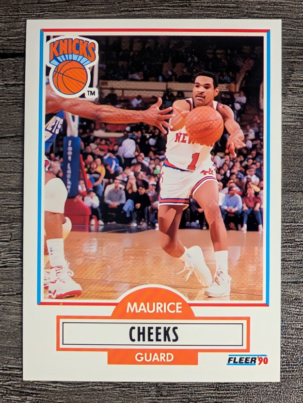 1990-91 Fleer #124 Maurice Cheeks