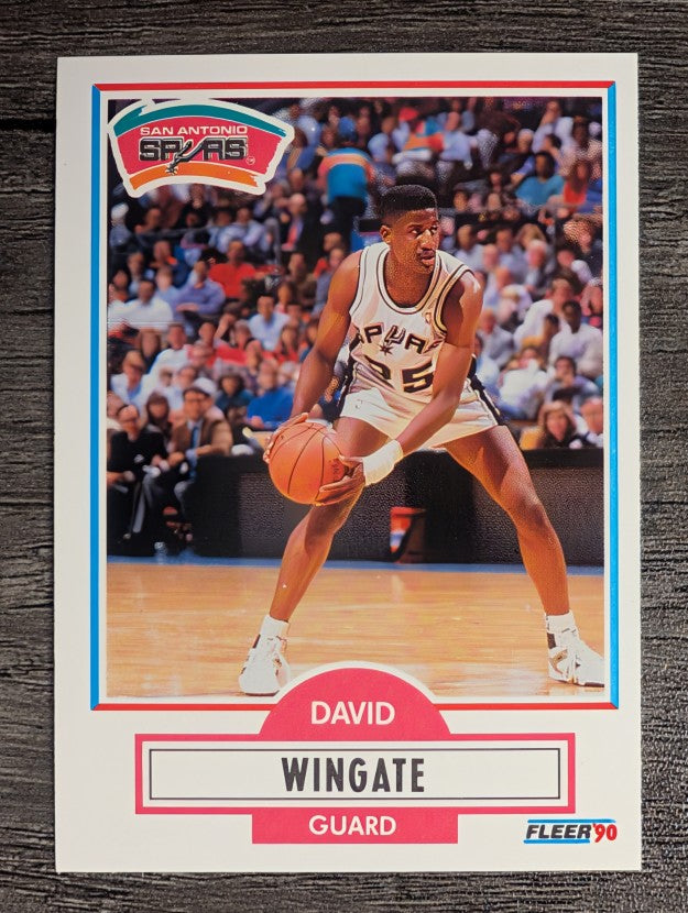 1990-91 Fleer #174 David Wingate