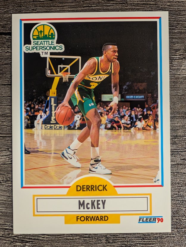 1990-91 Fleer #180 Derrick McKey
