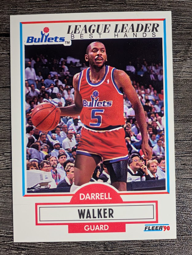 1990-91 Fleer #196 Darrell Walker