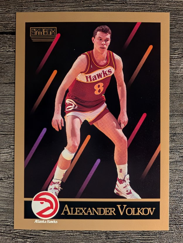 1990-91 SkyBox #9 Alexander Volkov RC