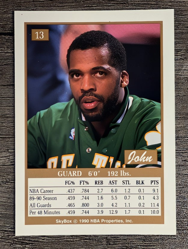 1990-91 SkyBox #13 John Bagley