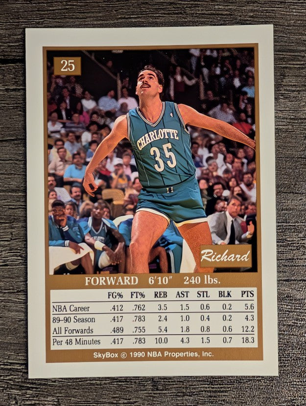 1990-91 SkyBox #25 Richard Anderson SP