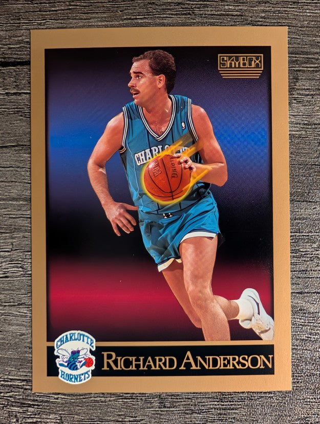 1990-91 SkyBox #25 Richard Anderson SP