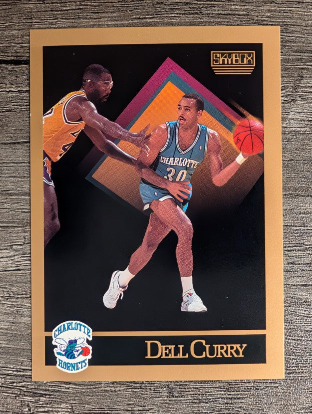 1990-91 SkyBox #28 Dell Curry