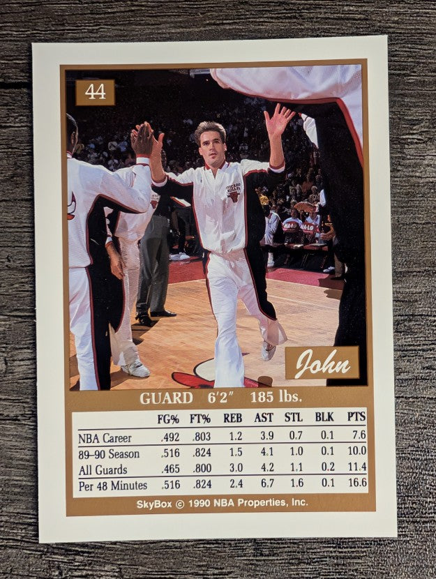 1990-91 SkyBox #44 John Paxson