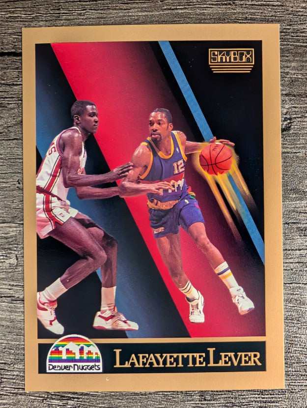 1990-91 SkyBox #78 Lafayette Lever SP