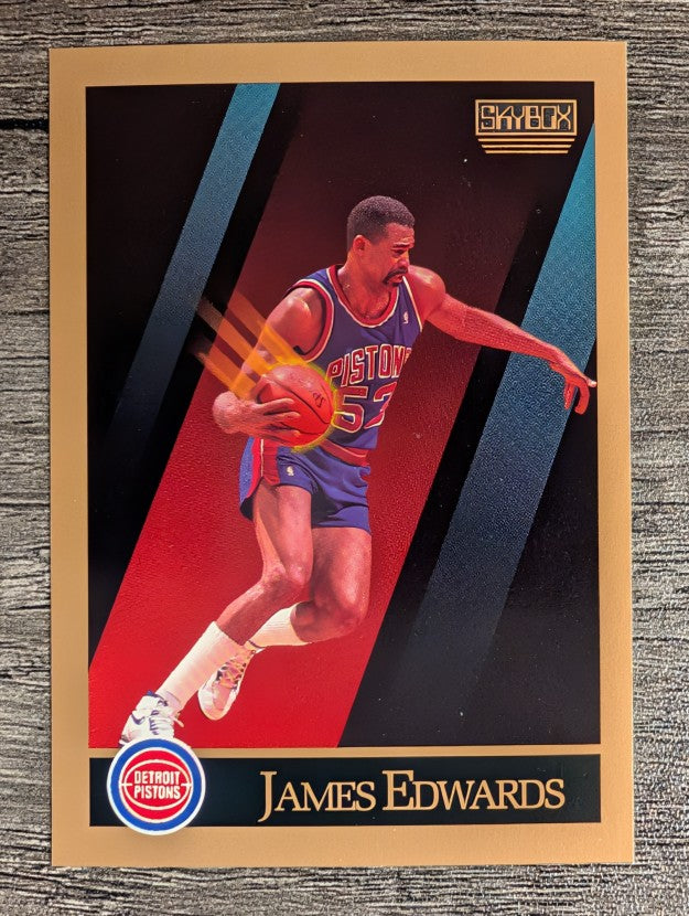 1990-91 SkyBox #85 James Edwards