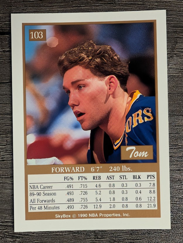 1990-91 SkyBox #103 Tom Tolbert RC