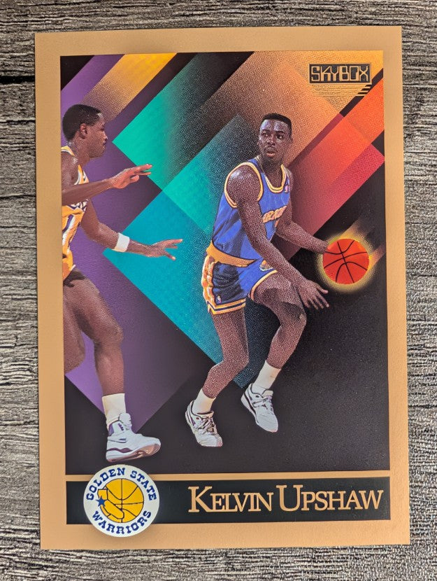 1990-91 SkyBox #104 Kelvin Upshaw SP