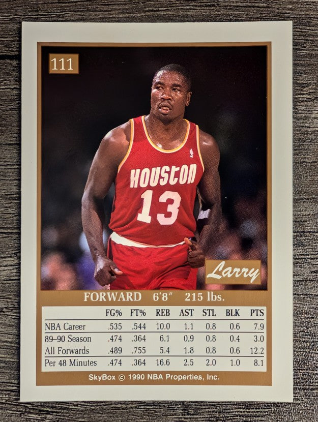 1990-91 SkyBox #111 Larry Smith