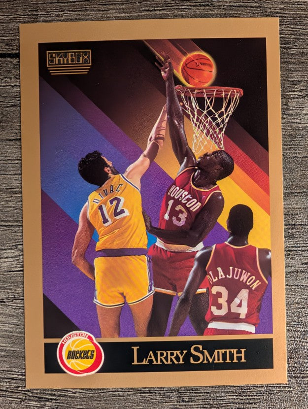 1990-91 SkyBox #111 Larry Smith