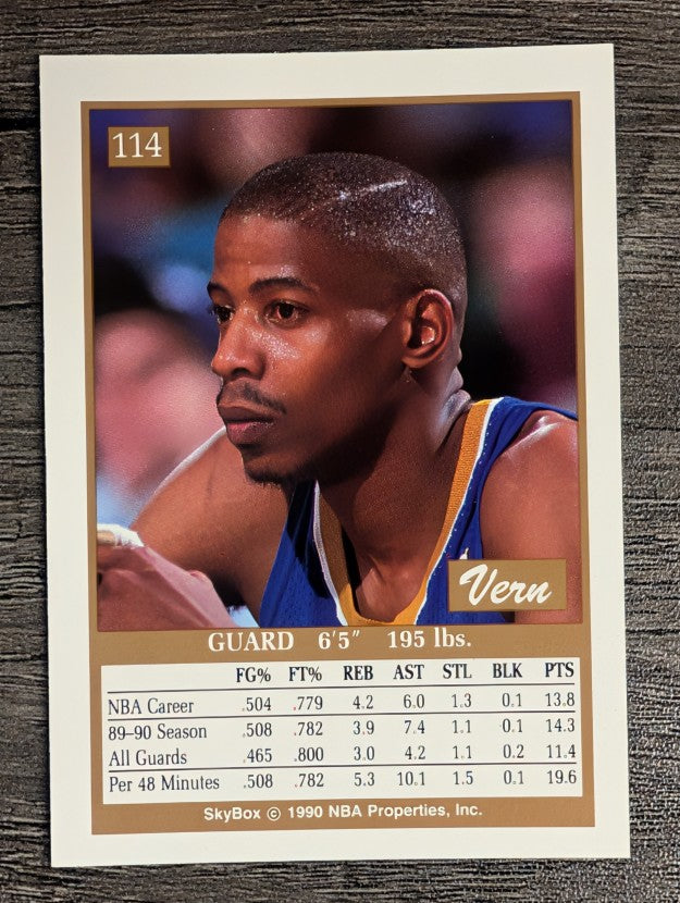 1990-91 SkyBox #114 Vern Fleming