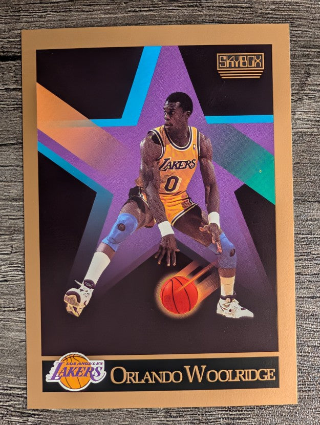 1990-91 SkyBox #142 Orlando Woolridge SP