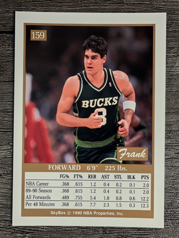 1990-91 SkyBox #159 Frank Kornet