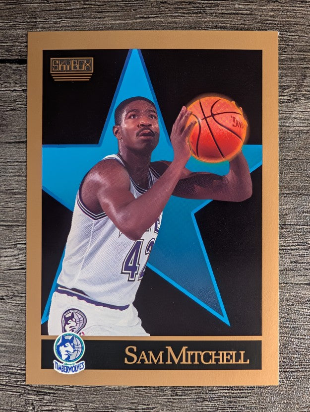 1990-91 SkyBox #171 Sam Mitchell RC