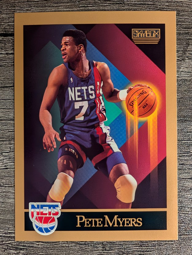 1990-91 SkyBox #184 Pete Myers SP RC