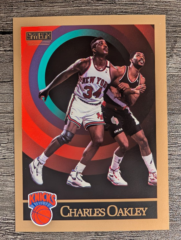 1990-91 SkyBox #191 Charles Oakley