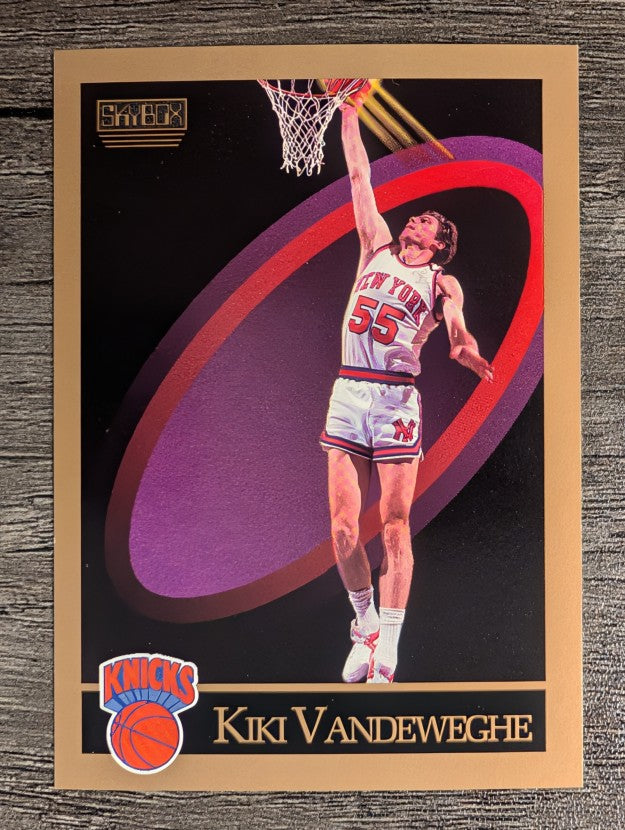 1990-91 SkyBox #194 Kiki Vandeweghe