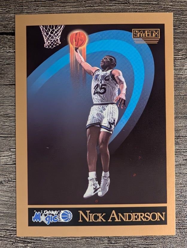 1990-91 SkyBox #199 Nick Anderson RC
