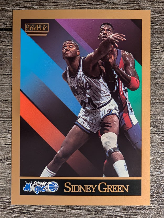 1990-91 SkyBox #203 Sidney Green SP
