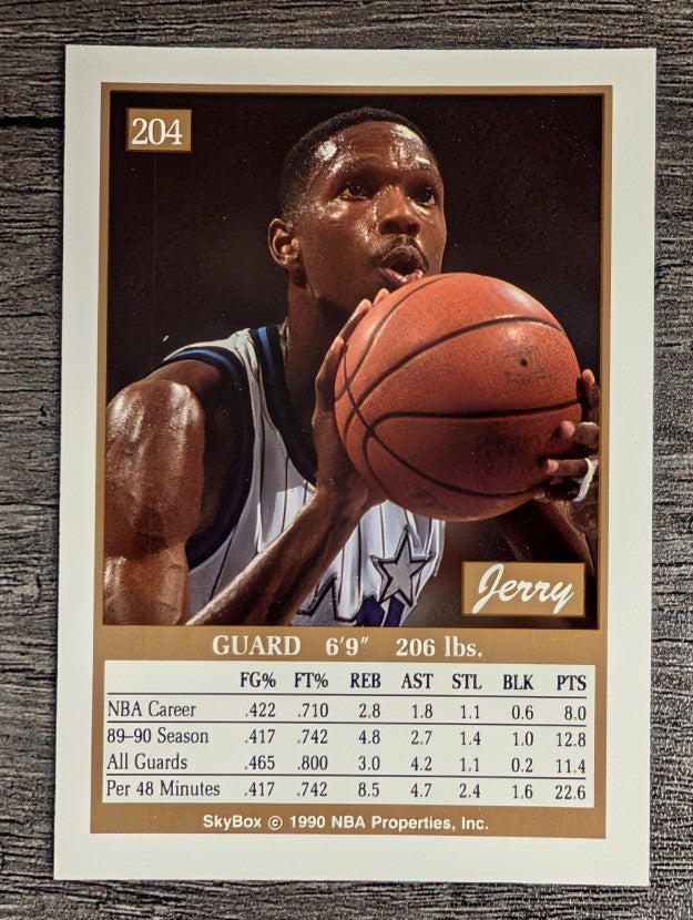 1990-91 SkyBox #204 Jerry Reynolds