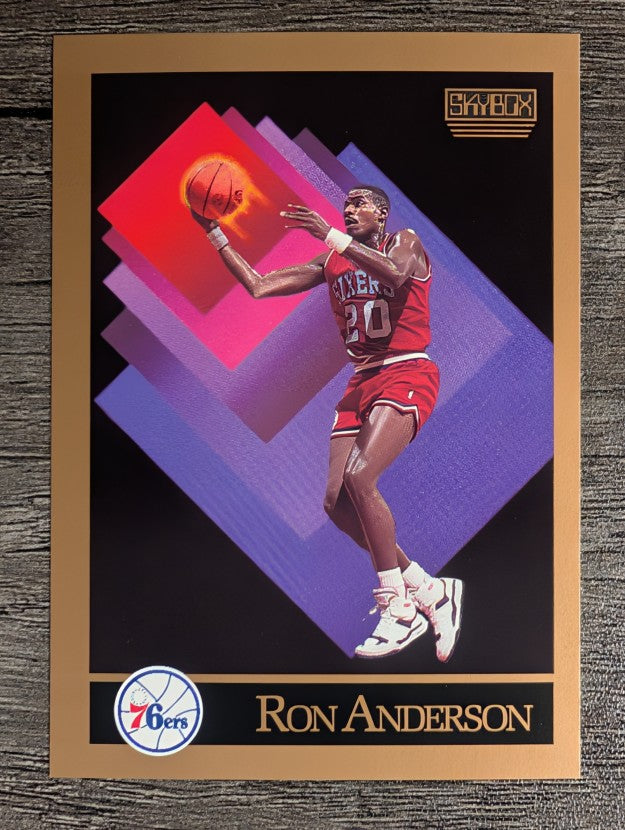 1990-91 SkyBox #210 Ron Anderson