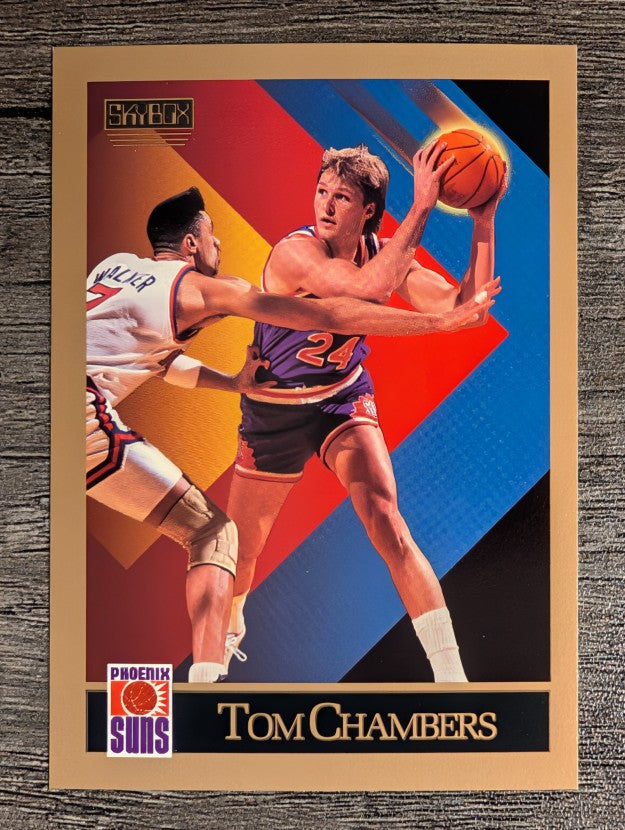 1990-91 SkyBox #220 Tom Chambers