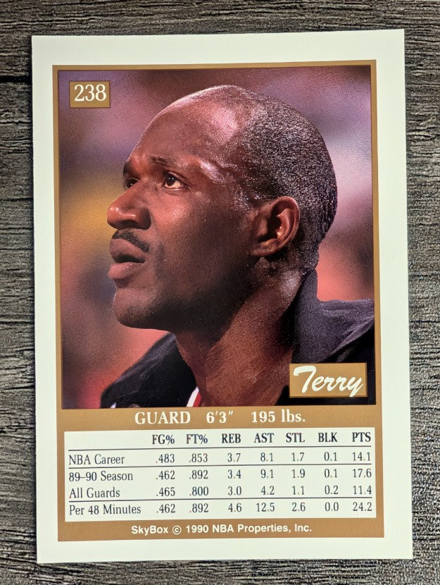 1990-91 SkyBox #238 Terry Porter