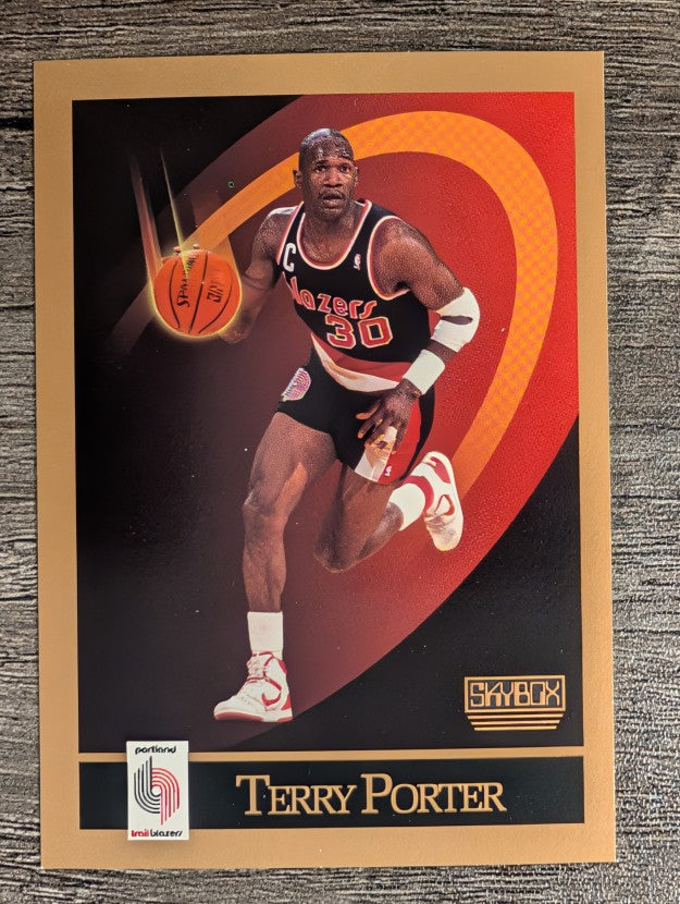 1990-91 SkyBox #238 Terry Porter