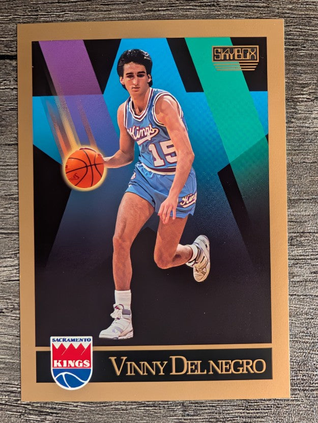 1990-91 SkyBox #245 Vinny Del Negro SP
