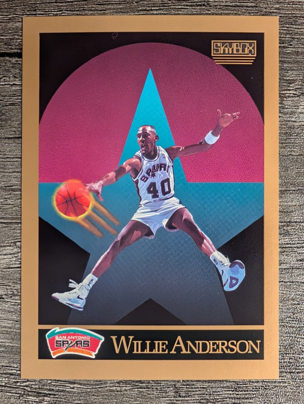 1990-91 SkyBox #252 Willie Anderson