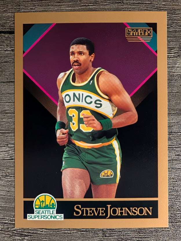 1990-91 SkyBox #267 Steve Johnson SP