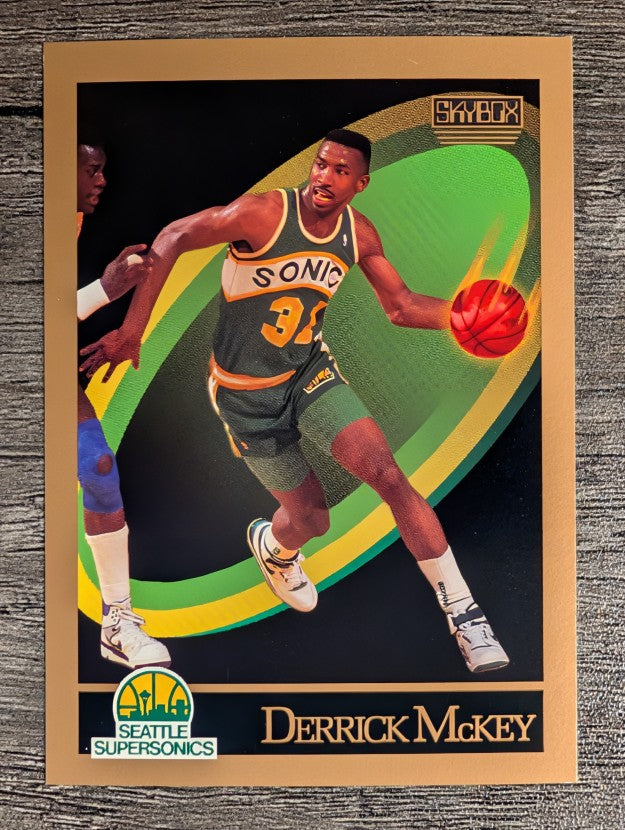 1990-91 SkyBox #270 Derrick McKey