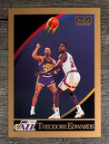 1990-91 SkyBox #277 Blue Edwards RC