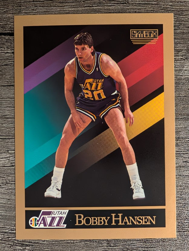 1990-91 SkyBox #279 Bobby Hansen SP