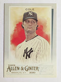 2020 Topps Allen and Ginter #238 Gerrit Cole